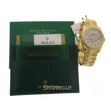 Rolex Daydate 36mm Lavanda diamanti ref. 118348 President nuovo 